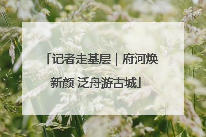 记者走基层｜府河焕新颜 泛舟游古城